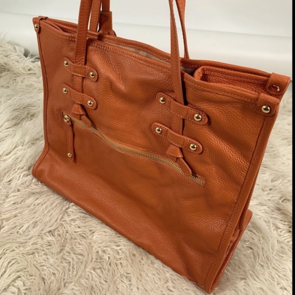 Laggo Bags Laggo Leather Siena Beautiful Rich Caramel Color Poshmark